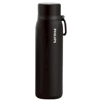 PHILIPS 飛利浦 溫度顯示智能保溫杯  星夜黑  1個  480ml