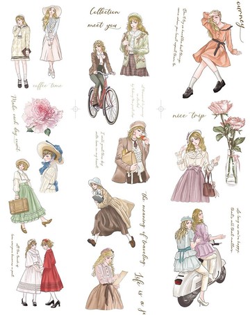 NO.08 浪漫假期 romantic vacation pet 紙膠帶