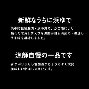 ふるさと納税 北海しまえび中　1箱（300ｇ17尾前後）_H0001-008 北海道浜中町