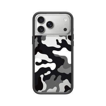 iPhone 17 Pro Max Mod NX -邊框背蓋組合 (相機按鈕) 黑 - Camouflage / 迷彩 - M1929北極迷彩