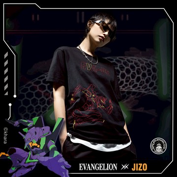 【EVA聯名】EVA 貳號機02奔跑短TEE - BLUE WAY 地藏小王