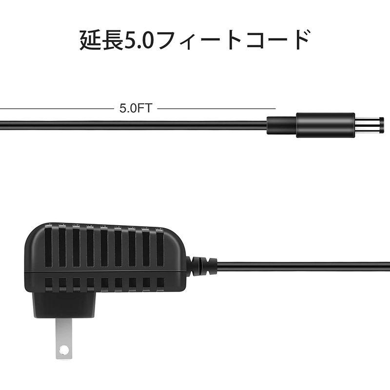 エフェクター電源 パワーサプライ 電源供給 エフェクターペダル用 LEKATO エレキギター用 エフェクター電源 9V (1チャンネル電源)