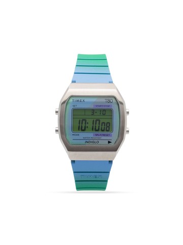 TIMEX - T80 Steel 36mm - men - stainless steel - One Size - Blue
