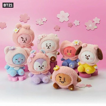 ✨臺灣出貨✨line 韓國BT21 防彈少年團 BTS 毛絨公仔 掛件 可愛鑰匙扣 揹包 書包掛飾 偶像周邊 包包掛飾