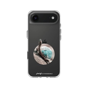 iPhone Air Clear Case（相機按鈕） 透明 - Julien Tabet - 海龜