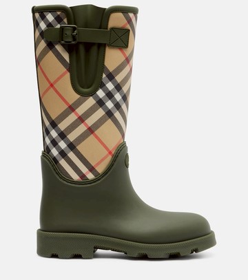 Burberry Marsh Burberry Check rain boots
