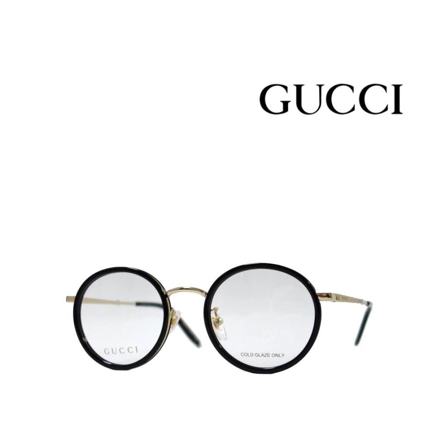 GUCCI】 グッチ メガネフレーム GG0679OA 001 ブラック・ゴールド 国内