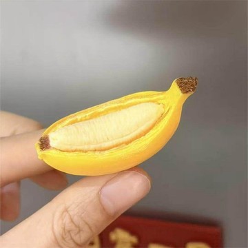 心隔日💥可剝小香蕉~冰箱貼磁貼創意物件磁性貼仿真迷你蔬菜水果家居裝飾
