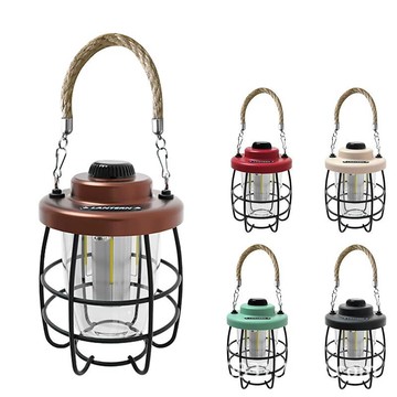 新款鐵藝復古氛圍充電野營露營燈USB充電馬燈 應急手提帳篷燈「限時特惠」