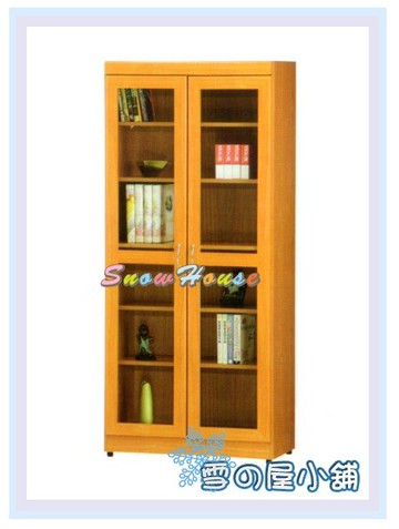 雪之屋 A51全玻書櫃/置物櫃/收納櫃/展示櫃/書架/置物架 X451-13