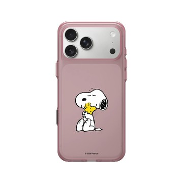 iPhone 17 Pro Max Clear (相機按鈕) 晶醺玫 - 史努比 Snoopy - 經典-Snoopy&胡士托