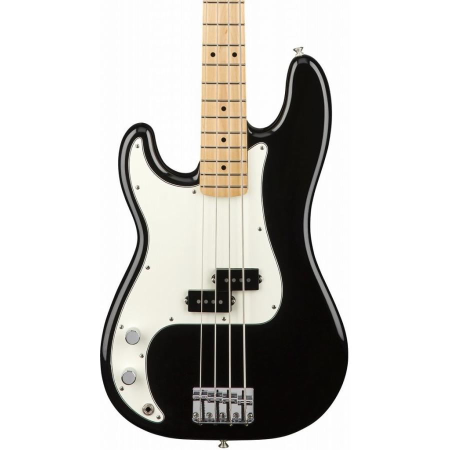 Fender   Player Series Precision Bass Left-Handed Black Maple VOXヘッドホンアンプ付属エレキベース初心者セット(YRK)