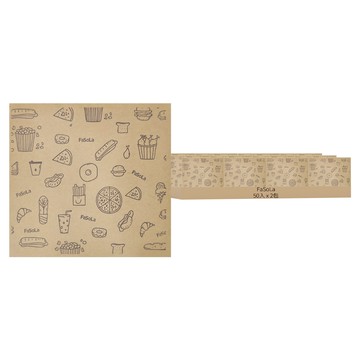FaSoLa DIY多用途食品用卡通防油紙袋 50入  小款16 x 15cm + 大款21x 20cm  2包
