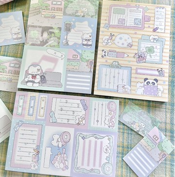 小狗巴士VOL.7可愛鹽系 便簽本手帳拼貼