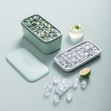冰格制冰盒冰塊模具家用凍冰塊儲存盒硅膠冰塊盒速凍商用制冰神器