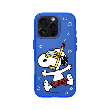 iPhone 16 Pro Clear 激光藍 - 史努比 Snoopy - 潛水趣
