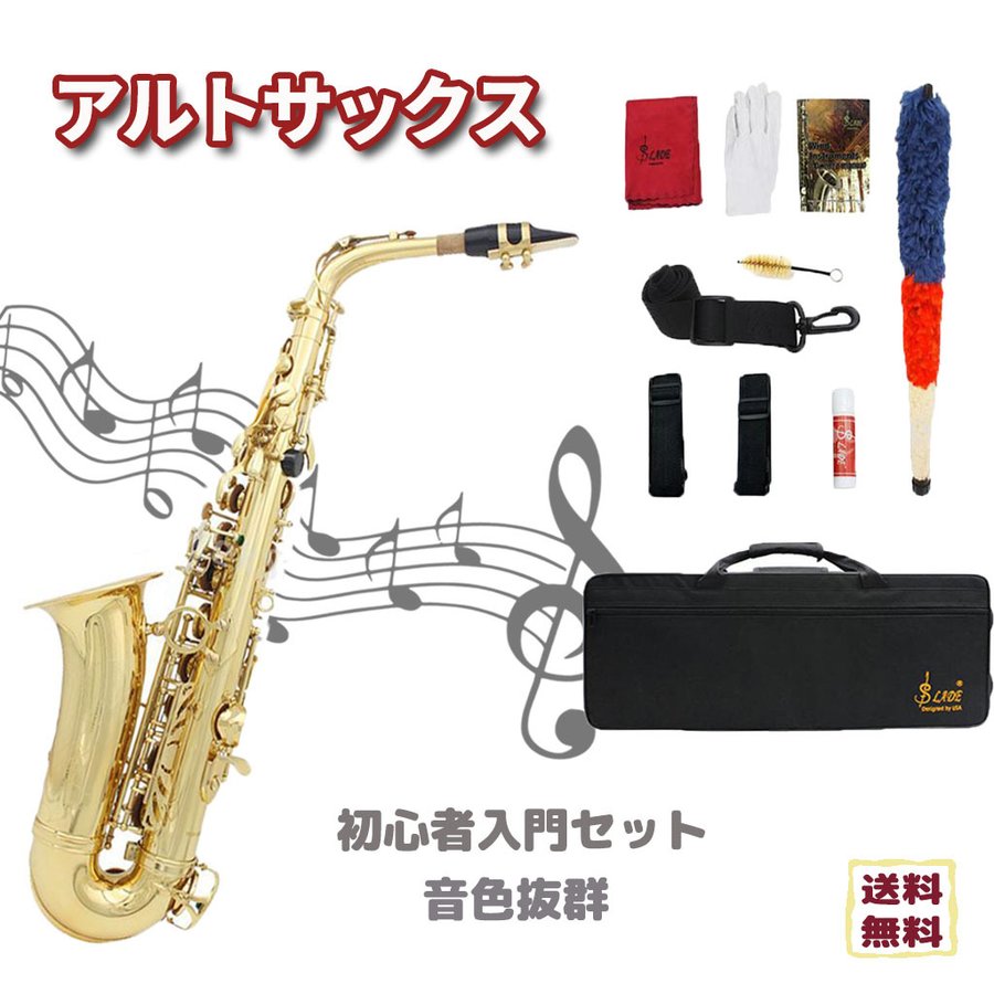 価格は安く q668 アルトサックス 初心者セット 入門用 E Saxophone