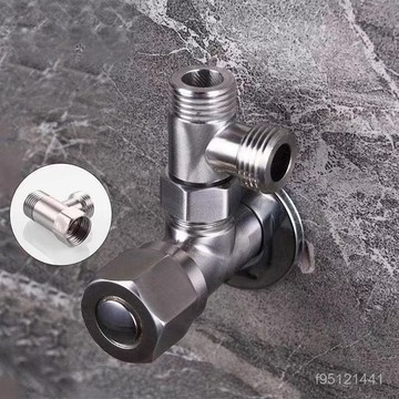 臺灣有貨⚡廠家直銷四分不銹鋼活接三通家用內外絲一分二接頭一進二出配件 VVSS