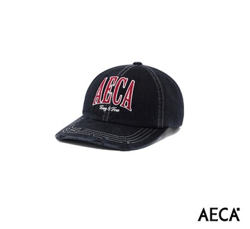 AECA Easy & Free Vintage Ball Cap 氈毛貼布水洗復古棒球帽(兩色)