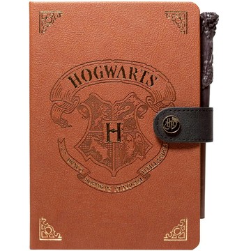 哈利波特 霍格華茲 A5子彈日記筆記本+魔杖筆