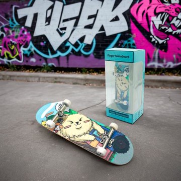 ALF手指滑板專業軸承輪入門楓木指尖雙翹板兒童禮物創意手掌滑板