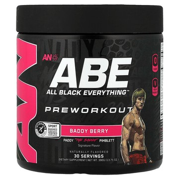 ABE, 鍛鍊前配方，Baddy 漿果味，13.75 盎司（390 克）