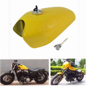 ユニバーサルオートバイ黄色9リットル燃料ガスタンクカフェレーサーで鉄キャップスイッチ用ホンダcg125 Cg125s Cg250塗料厚い 通販 Lineポイント最大1 0 Get Lineショッピング