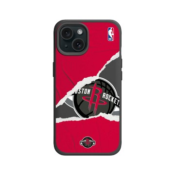 iPhone 15 SolidX 黑 - NBA - 熱血系列-休士頓火箭 Houston Rockets - Sweat and Tears