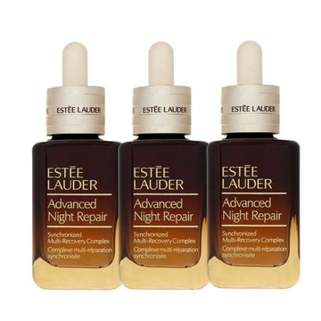 Estee Lauder雅詩蘭黛 特潤超導全方位修護露-小棕瓶50ml*3入組(航空版)