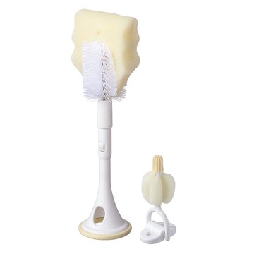 akachan honpo - 寬口奶瓶用可替換奶瓶刷組-日本製