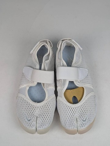 微瑕疵-左右腳鞋面鞋底泛黃 848386-100 W7  W NIKE AIR RIFT BR 忍者鞋 白色