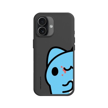 iPhone 17 SolidX 黑 - 貓貓蟲咖波 Bugcat Capoo - 咖波偷看你