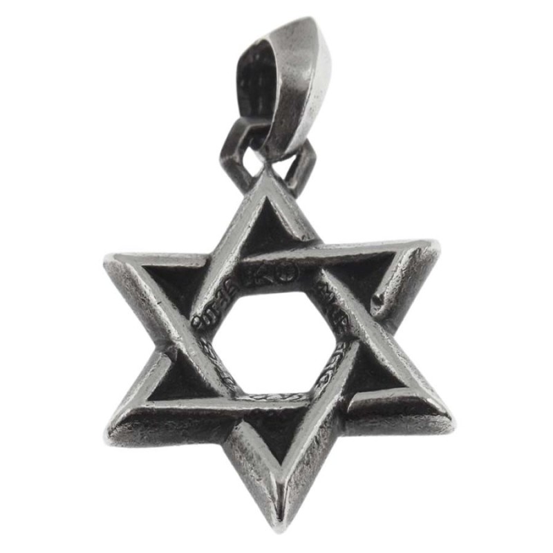 CHROME HEARTS クロムハーツ（原本無） STAR OF DAVID PENDANT スター ...