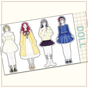 Doll_A 貼紙