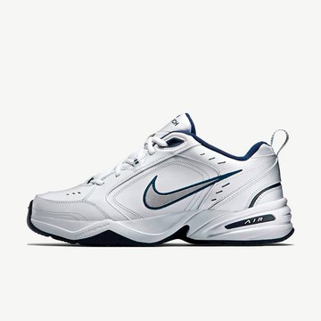 Nike Air Monarch IV 男鞋 多功能 訓練 白 深藍 [415445-102]