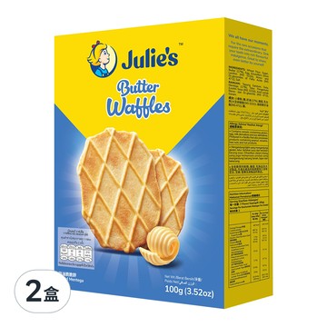 Julie's 茱蒂絲 奶油脆脆餅  100g  2盒