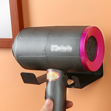 適用戴森吹風機支架免打孔掛架衛生間置物架浴室收納放電吹風架子