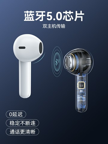 摩斯維 藍牙耳機真無線超長續航新款高級女款安卓運動新型