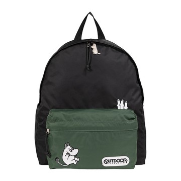 【OUTDOOR】Moomin聯名後背包-大-黑色 OD163139BK