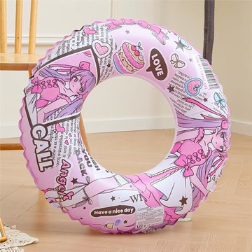 游泳圈成人泳圈兒童救生圈女孩少女二次元腋下圈男孩動漫學生浮圈