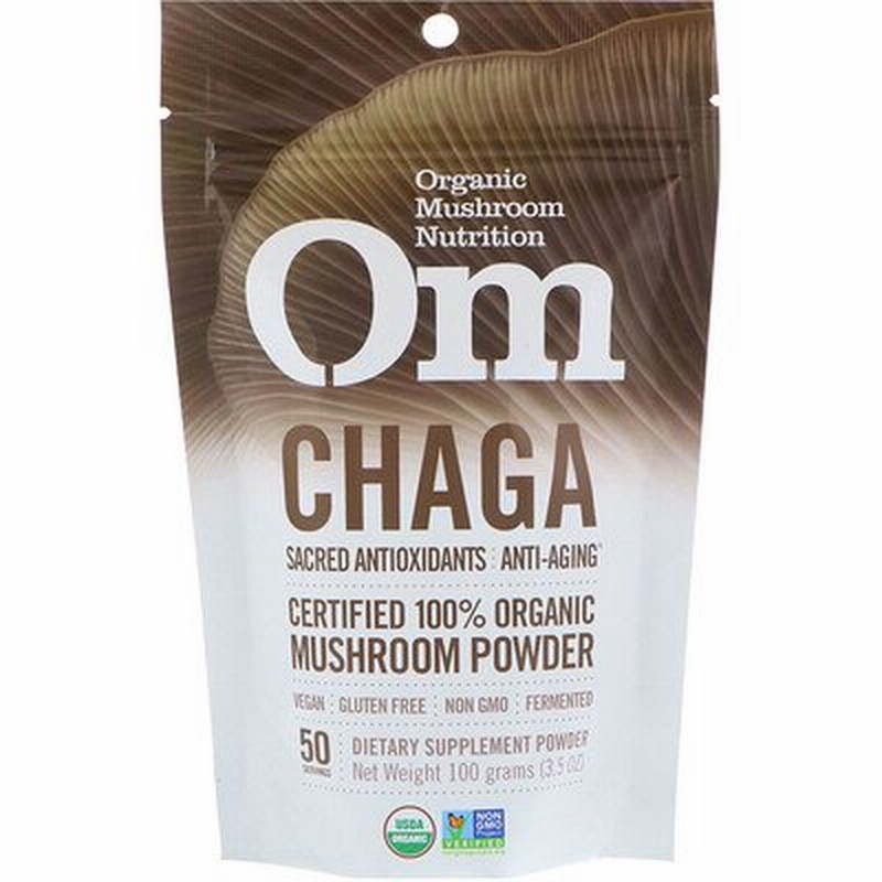 チャガ Chaga 認定100 のオーガニックマッシュルームパウダー 3 5オンス 100 G 通販 Lineポイント最大1 0 Get Lineショッピング