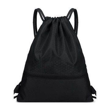 束口袋抽繩雙肩包防水輕便折疊旅行運動簡易背包健身女大容量籃球