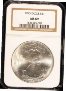 アンティークコイン NGC PCGS MS69 1oz Silver American Eagle Coin