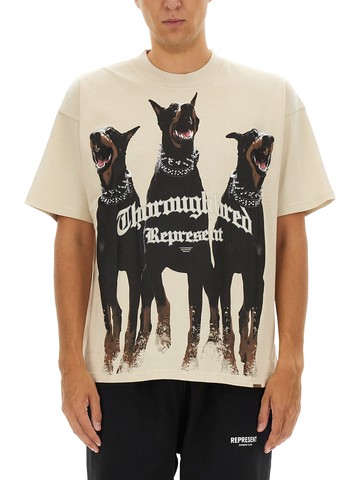 represent "thoroughbred" t-shirt