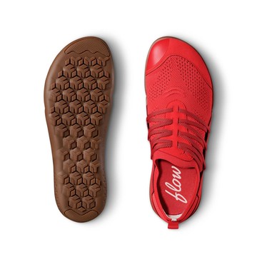 【LONO】FLOW S FIERY 輕量赤足鞋 火焰紅