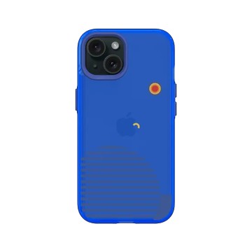 iPhone 15 JellyTint 激光藍 - NASA - Exoplanet K2-18 b & Red Dwarf - Bauhaus Style