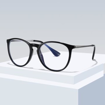 1567防藍光眼鏡圓形TR90抗輻射眼鏡框男女外銷舒適眼鏡架4171
