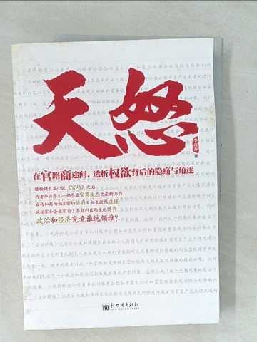 【書寶二手書T1／一般小說_Y1D】天怒_簡體_李彥喬