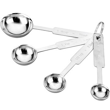 《IBILI》不鏽鋼量匙四件- 料理匙 量勺 量杓