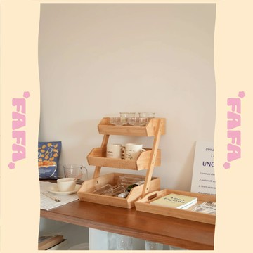 隔日到貨｜廚房收納架 桌上置物架 杯子收納架 紅酒架 餐具收納架 多功能收納置物架｜FAFA 發發家居 台灣